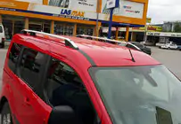 Ford Connect 2014–2021 OmsaLine Elegance dakrails (2 stuks, grijs) foto 1