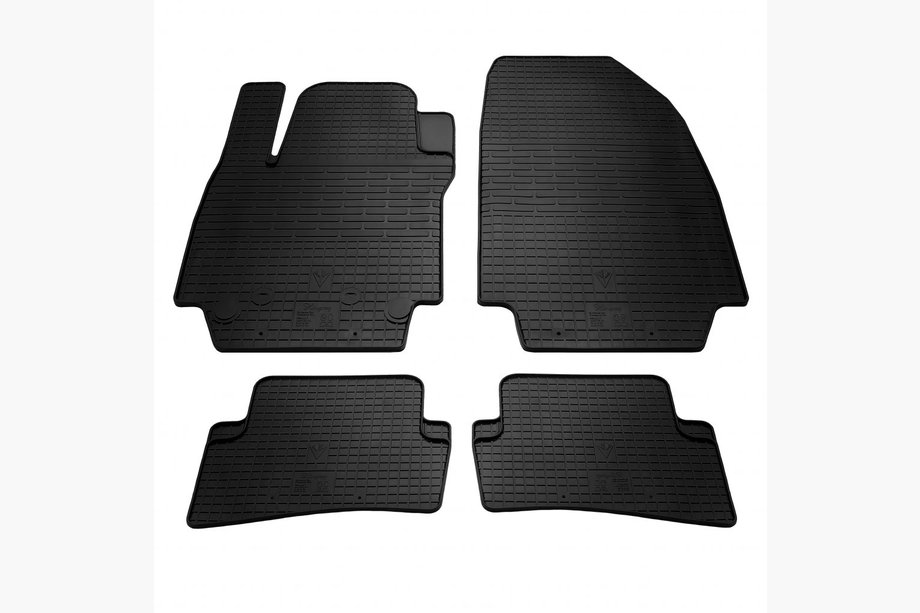 Renault Clio IV 2012–2019 Rubberen automatten (4-delig, Stingray Premium) Image