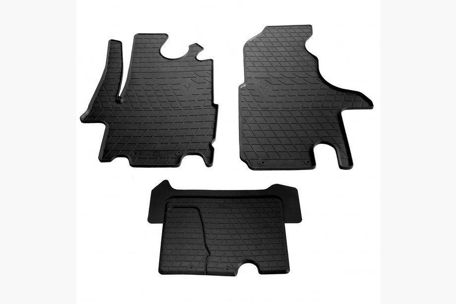 Opel Movano 2004–2010 Rubberen vloermatten (3-delig, Stingray) Image