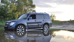 Mitsubishi Pajero Wagon III 1999–2006 Raamwindschermen (set van 4, Cobra) foto 1