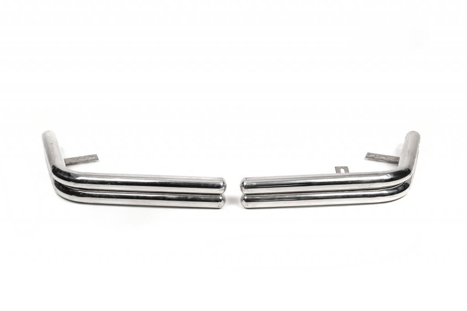 Volkswagen T5 Transporter 2003–2010 Achterbeschermhoeken AK003-double (set 2 stuks, RVS) Image