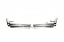Volkswagen T5 Transporter 2003–2010 Achterbeschermhoeken AK003-double (set 2 stuks, RVS) foto 1