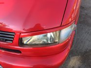 Volkswagen T4 Caravelle/Multivan 1990–2003 Koplampwimpers schuine motorkap (2 stuks) Hoogglans zwart foto 1