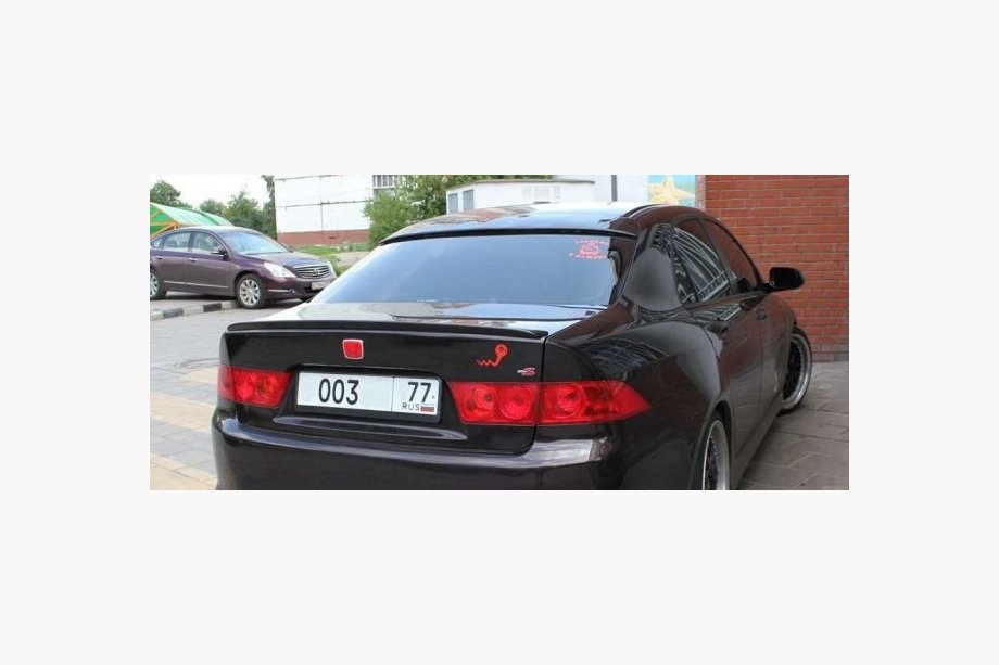 Honda Accord VII 2002–2007 Achterlichtblende (glasvezel, spuitklaar) Image