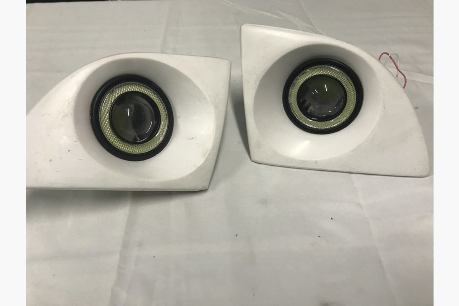 Mercedes Sprinter W901/902/903/904/905 1995–2006 LED mistlampen met lens (set van 2, overschilderbaar) Image