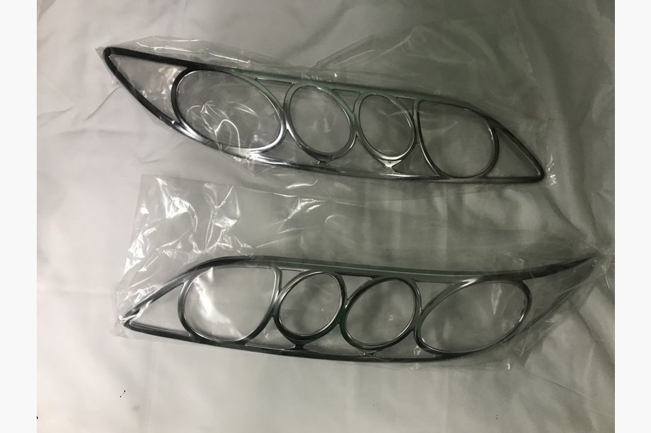 Mazda 6 2003–2008 Koplamp sierlijsten (2 st., kunststof) Image