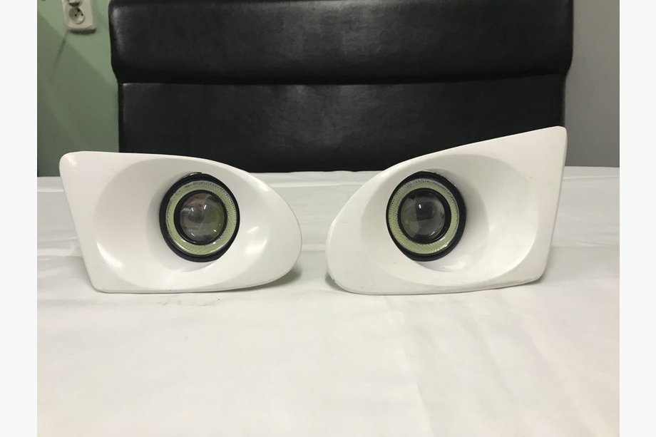 Mercedes Viano 2004–2014 LED mistlampen in de bumper met lens (set van 2, spuitklaar) Image