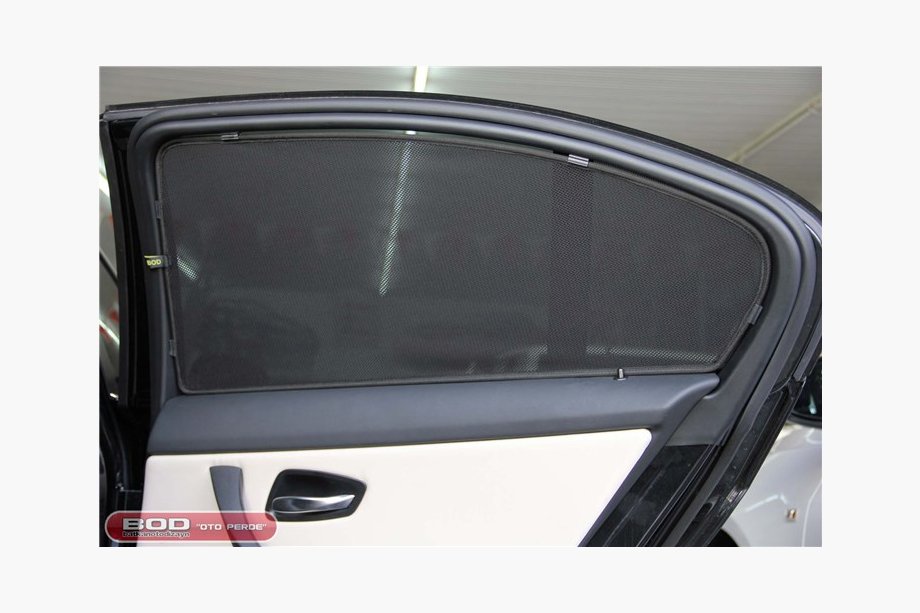 BMW 3-serie E90/E91 2005–2011 Zonnegordijnen (set van 3, insteek) Image