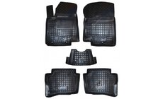 Hyundai I-20 2014–2020 Rubberen vloermatten met opstaande rand 2016+ (Autogumm) foto 1