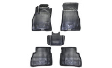 Fiat Doblo II 2010–2022 Rubberen automatten met opstaande rand (Autogumm) foto 1