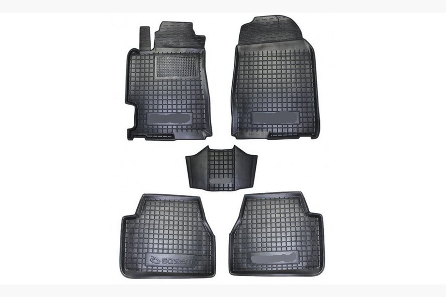 Mazda 6 2003–2008 Rubberen automatten met opstaande rand (Autogumm) Image