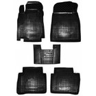 Nissan Tiida 2004–2011 Rubberen automatten met opstaande rand (Autogumm) foto 1