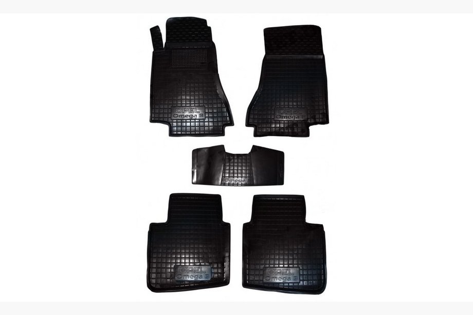 Opel Omega B 1994–2003 Rubberen automatten met opstaande rand (Autogumm) Image