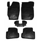 Skoda Fabia 2007–2014 Rubberen automatten met opstaande rand (Autogumm) foto 1