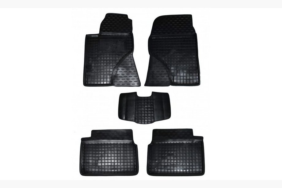 Toyota Avensis 2003–2009 Rubberen automatten met opstaande rand (Autogumm) Image