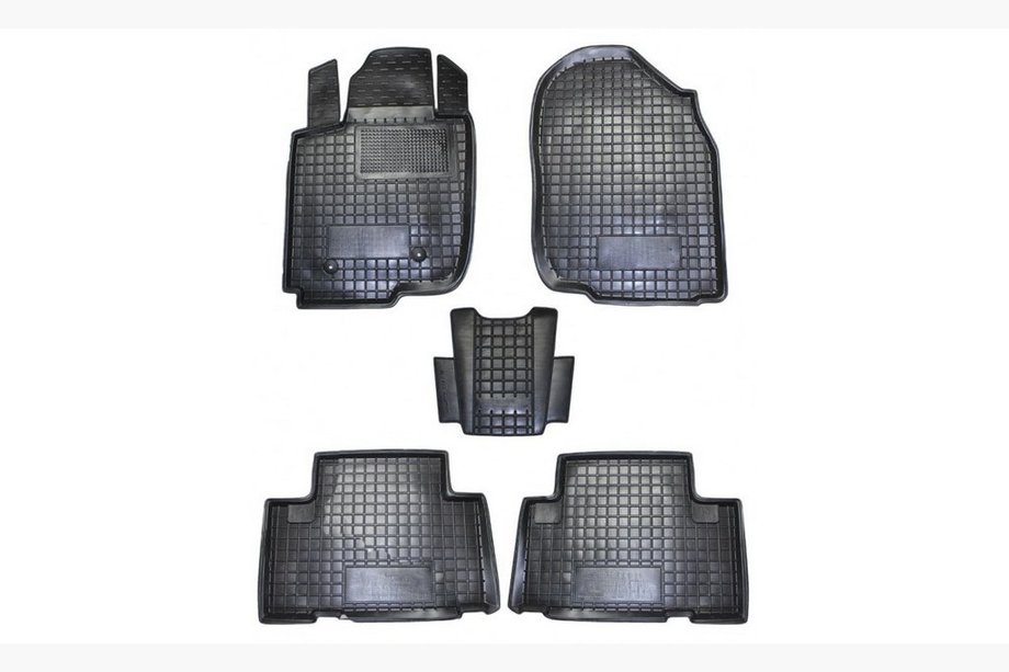 Toyota Rav 4 2006–2013 Rubberen automatten met opstaande rand (Autogumm) Image