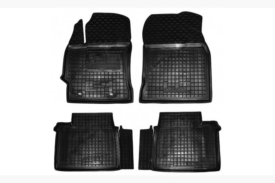 Toyota Corolla 2007–2013 Rubberen automatten met opstaande rand (Autogumm) Image