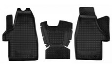 Volkswagen T5 2010–2015 Rubberen vloermatten met opstaande rand Transporter voorzijde 1+1 (Autogumm) foto 1