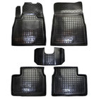 Nissan Micra K13 2011–2016 Rubberen vloermatten met opstaande rand 2013+ (Autogumm) foto 1