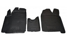 Fiat Scudo 2007–2015 Rubberen vloermatten met opstaande rand 2.0 TD (Autogumm) foto 1