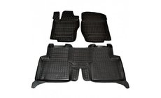 Mercedes GL-klasse X164 2006–2012 Rubberen automatten met opstaande rand (Autogumm) foto 1