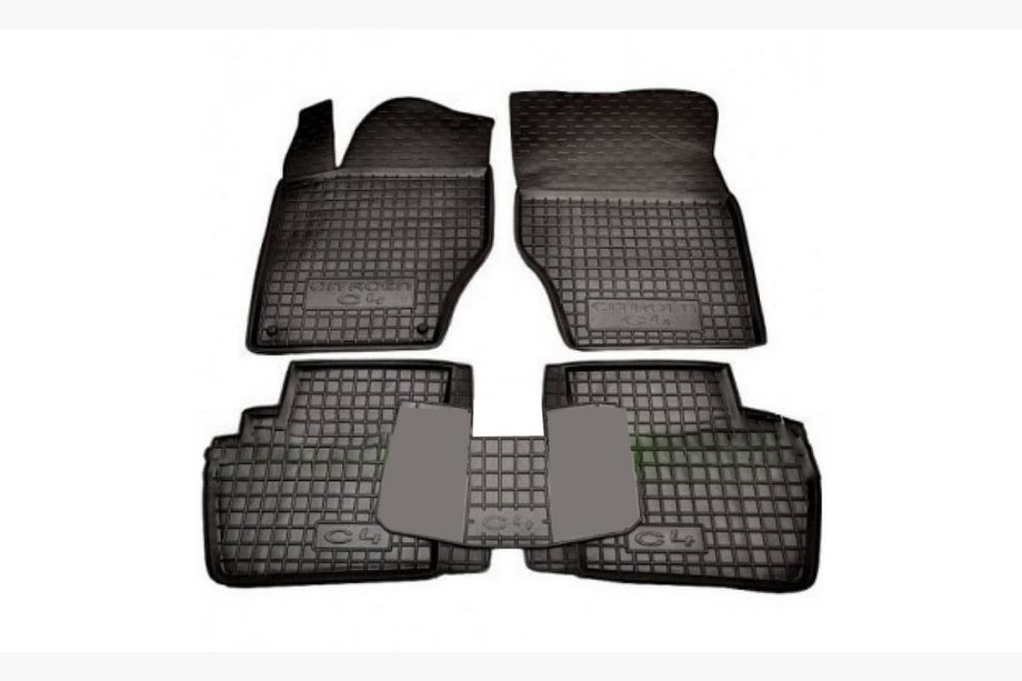 Range Rover Sport 2014–2022 Rubberen automatten met opstaande rand (Autogumm) Image