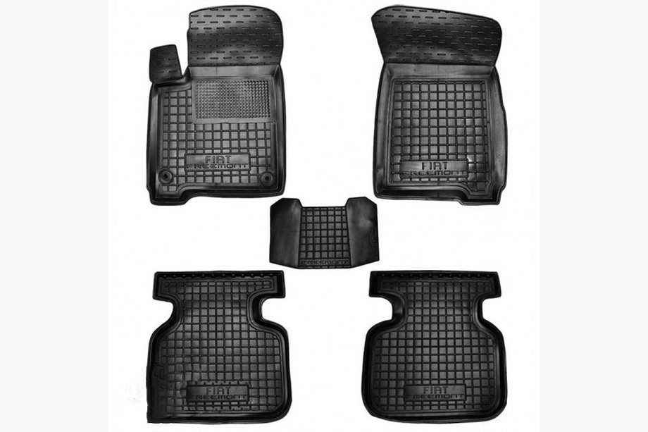 Fiat Freemont 2011–2016 Rubberen automatten met opstaande rand (Autogumm) Image