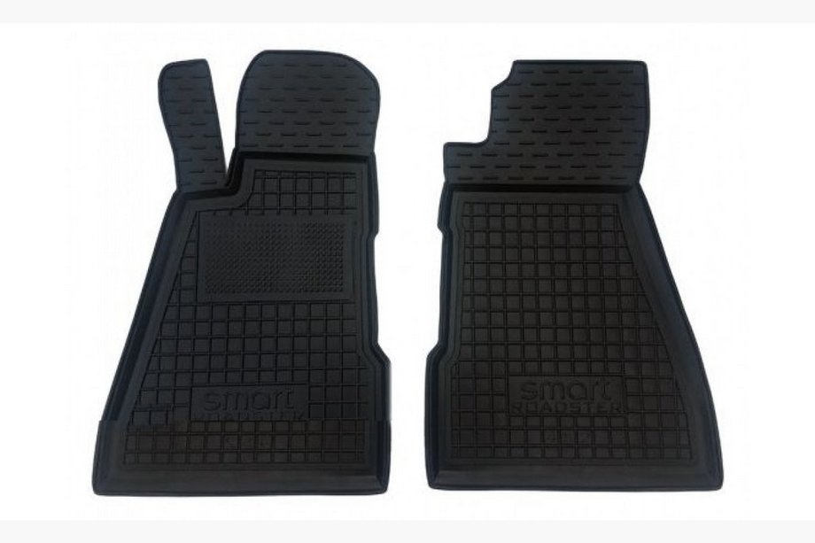 Smart 2007–2014 Rubberen vloermatten met opstaande rand 452 Roadster (Autogumm) Image