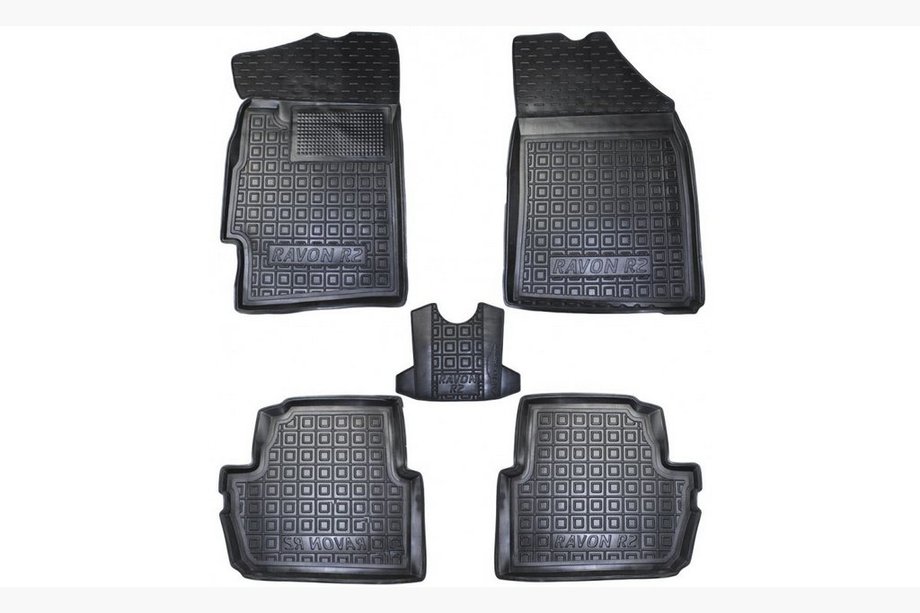 RAVON R2 2016–2020 Rubberen automatten met opstaande rand Spark 2012 (Autogumm) Image