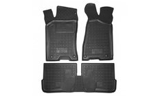 Audi 80/90 1987–1996 Rubberen automatten met opstaande rand 1991-1996 (Autogumm) foto 1