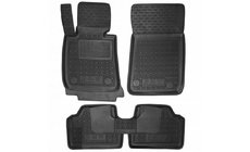 BMW 3-serie E90/E91 2005–2011 Rubberen automatten met opstaande rand (Autogumm) foto 1