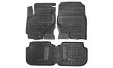 Mitsubishi Colt 1996–2004 Rubberen automatten met opstaande rand 2002+ 5D (Autogumm) foto 1
