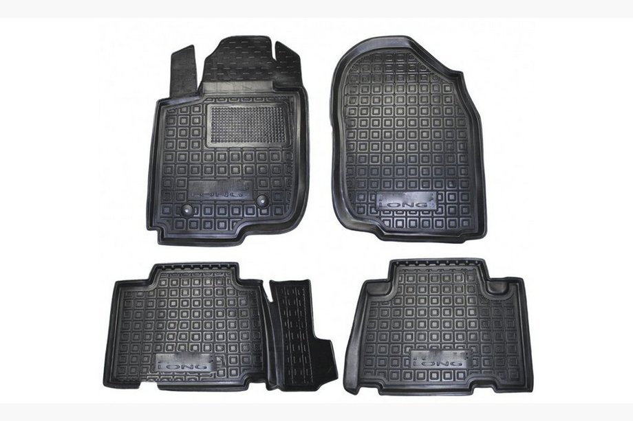 Toyota Rav 4 2006–2013 Rubberen automatten met opstaande rand LONG (Autogumm) Image