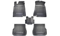 Volkswagen Passat B4 1993–1996 Rubberen automatten met opstaande rand (Autogumm) foto 1
