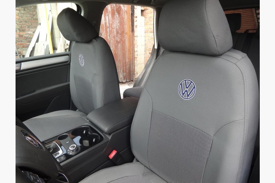 Volkswagen Touareg 2002–2010 Autostoelhoezen (stoffen, Classik) Image