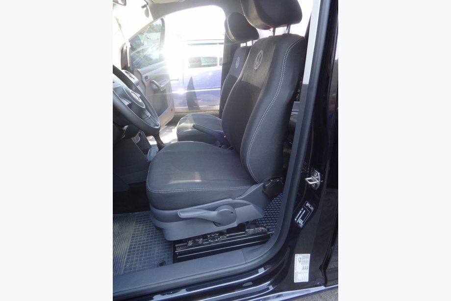 Volkswagen Caddy 2004–2010 Autostoelhoezen (stoffen, Classik) Voorstoelen (1+1) Image
