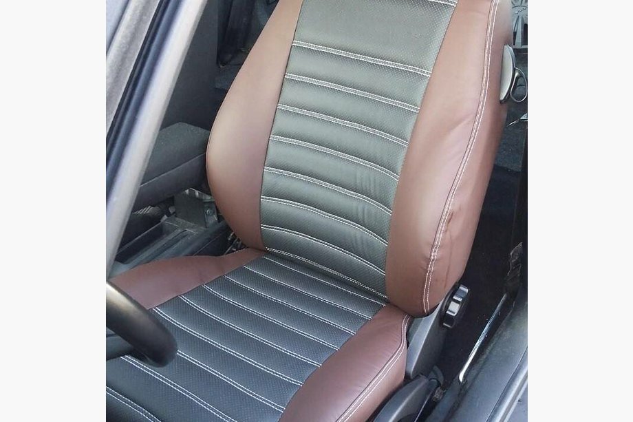 Toyota Carina E 1992–1997 Autostoelhoezen (kunstleer, ECO) Foto 2