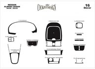 Nissan Almera N16 2000–2006 Dashboard sierpanelen (00-03) Carbonlook foto 2