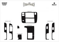 Nissan Patrol Y61 1997–2011 Dashboardpanelen (2000-2004) Aluminium foto 4
