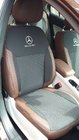 Mercedes A-Klasse W176 2012–2018 Autostoelhoezen (kunstleer↗stof, Premium) foto 1