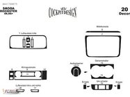 Skoda Fabia 2007–2014 Dashboard sierlijsten (Meric) foto 4