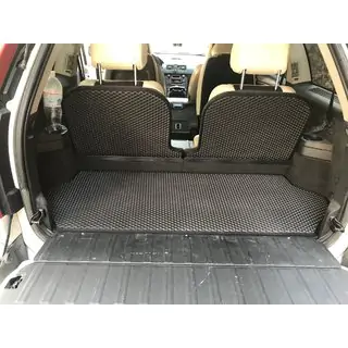 3-delige kofferbakmat (EVA, zwart)