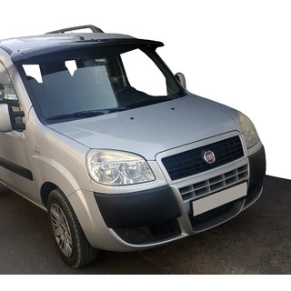 Voorruitvizier (zwart hoogglans, 5 mm) Fiat Doblo I 2005–2010 foto 1