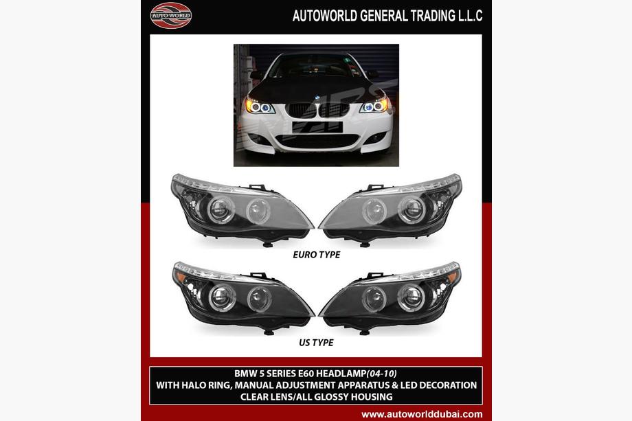 BMW 5 Serie E60/E61 2003–2010 Koplampen (2 stuks) Image