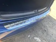 Volkswagen Touran 2003–2010 RVS sierlijst voor achterbumper Carmos (RVS) foto 1