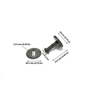 BMW vloermatclip (oud type)