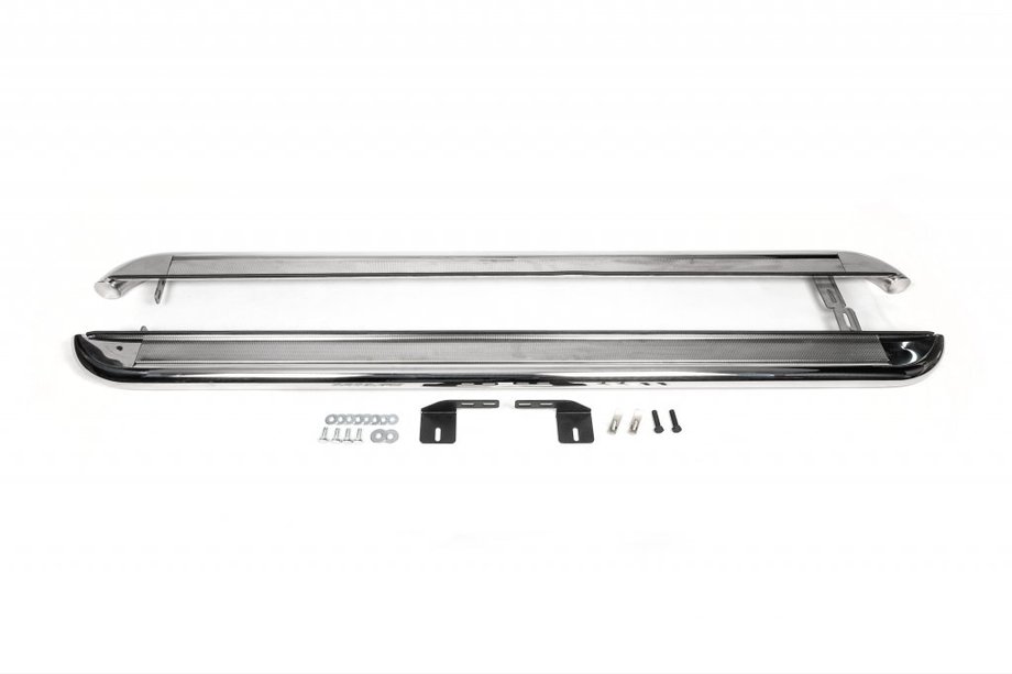 Honda HR-V 1998–2006 Premium side steps (2 st., RVS) Ø60 Foto 2