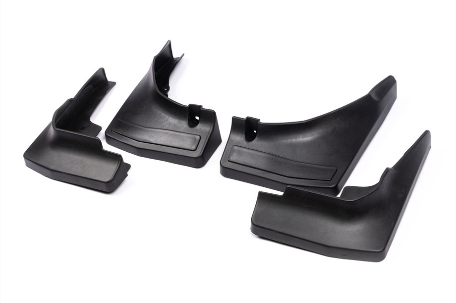 Mercedes GLC X253 2015–2022 Premium spatlappen zonder sideskirts (set van 4) Image
