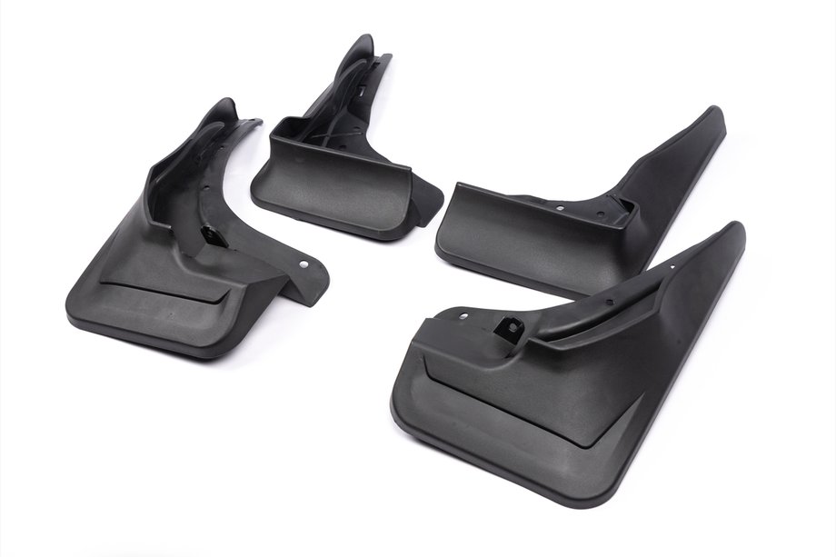 Mercedes GLE/ML-klasse W166 2011–2018 Premium spatlappen voor ML met treeplanken (4 stuks) Image