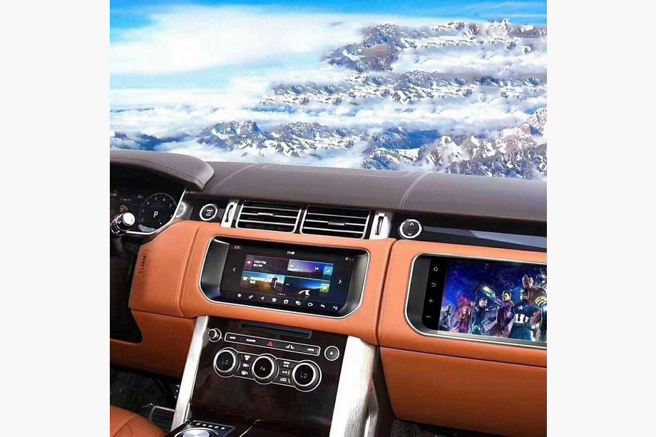 Range Rover IV L405 2013–2021 Multimediasysteem (2 monitoren) Foto 1